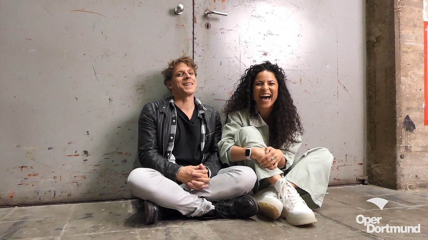 Patricia Meeden und David Jakobs zu „RENT“