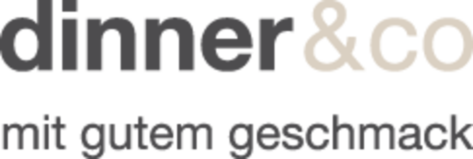 Logo von dinner & co