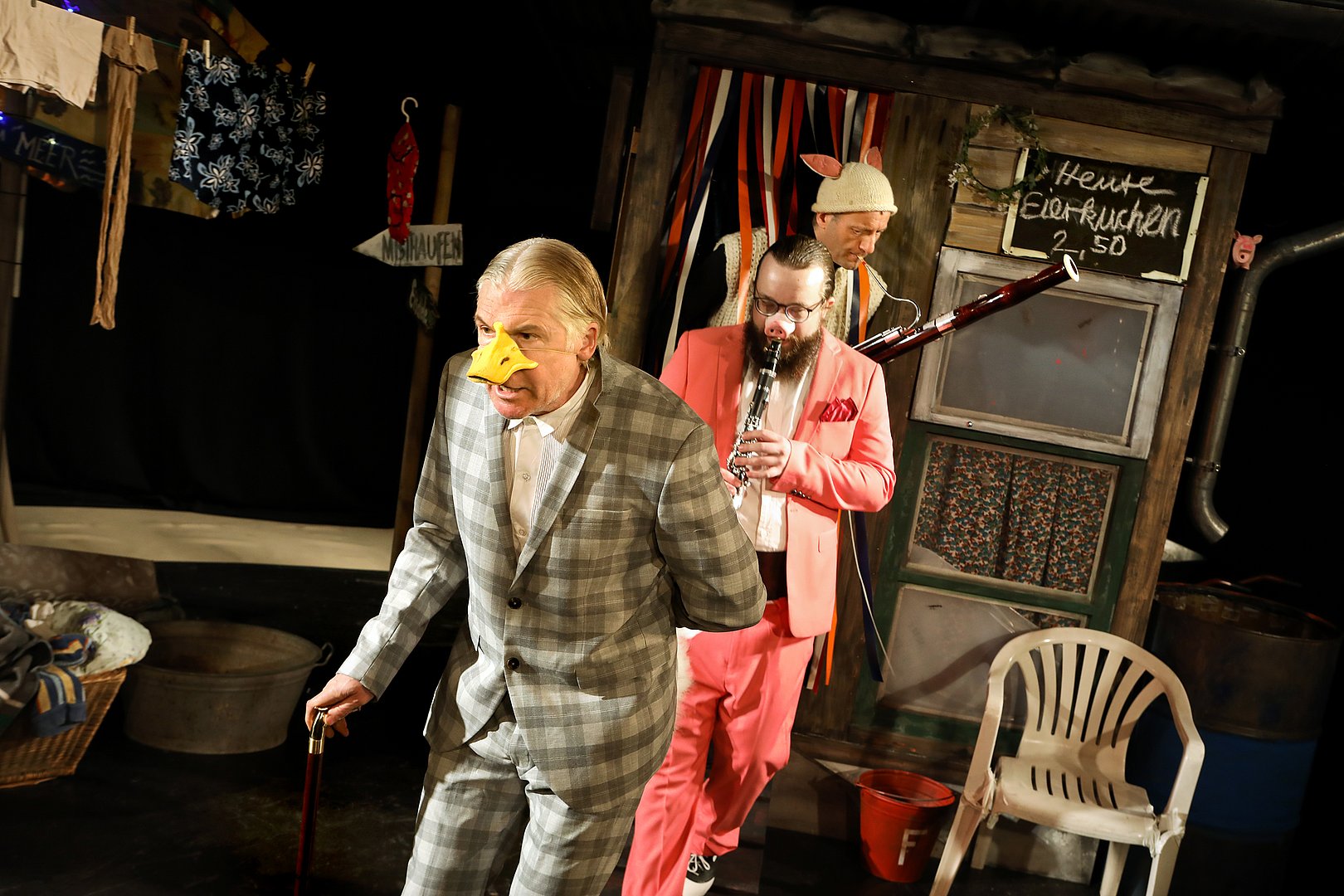 Die kleine Gans, die aus der